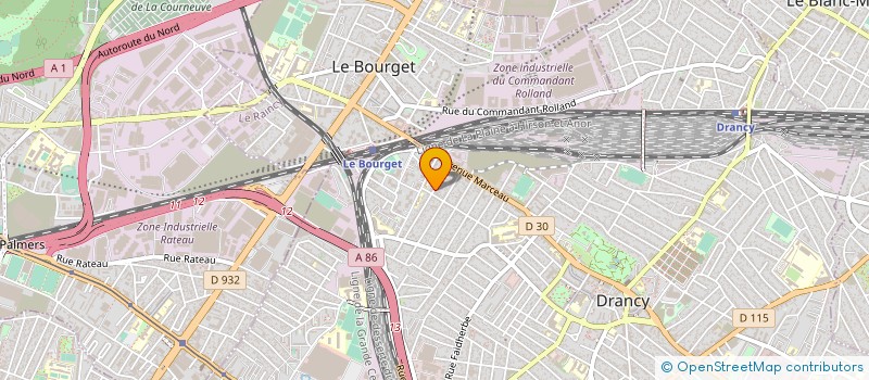 localisation de l'entreprise VROPE CONSTRUCTION à DRANCY