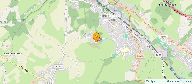 localisation de l'entreprise VROUM VROUM BURGER à SAINT-ETIENNE-AU-MONT