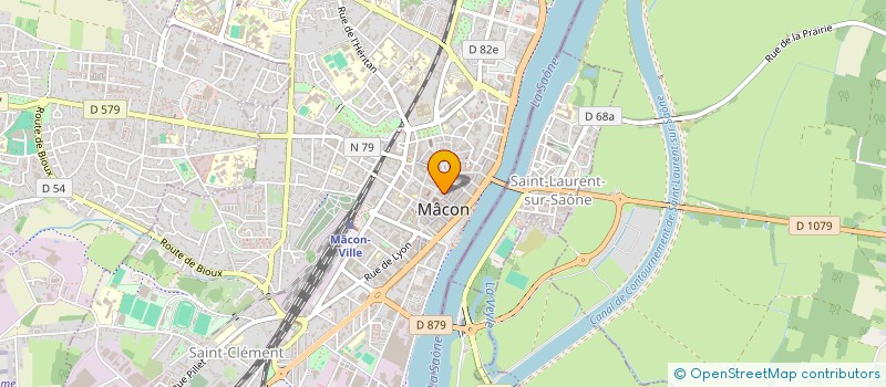 localisation de l'entreprise VRP 8 à MACON