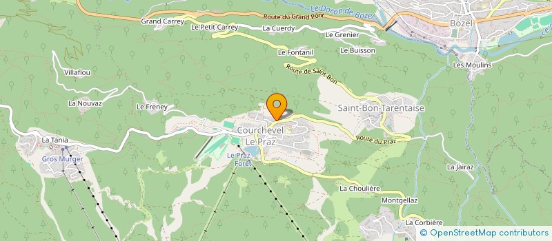 localisation de l'entreprise VRS COVENTRY à COURCHEVEL