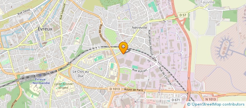 localisation de l'entreprise VRT PERFORMANCE  EVREUX