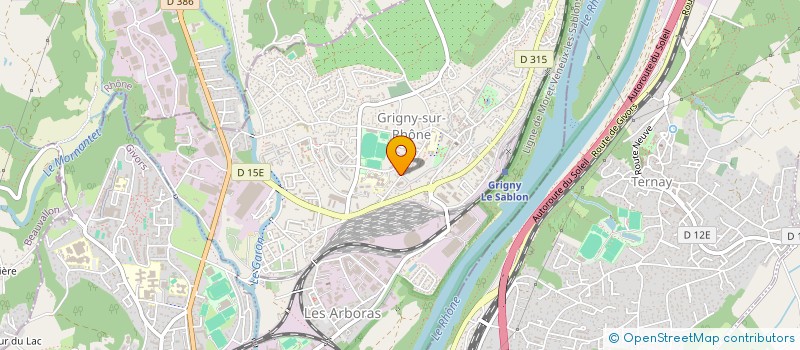 localisation de l'entreprise VRV  GRIGNY