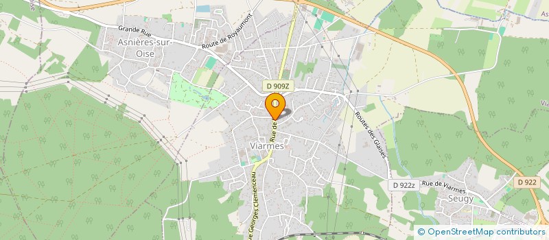 localisation de l'entreprise VS 95  VIARMES