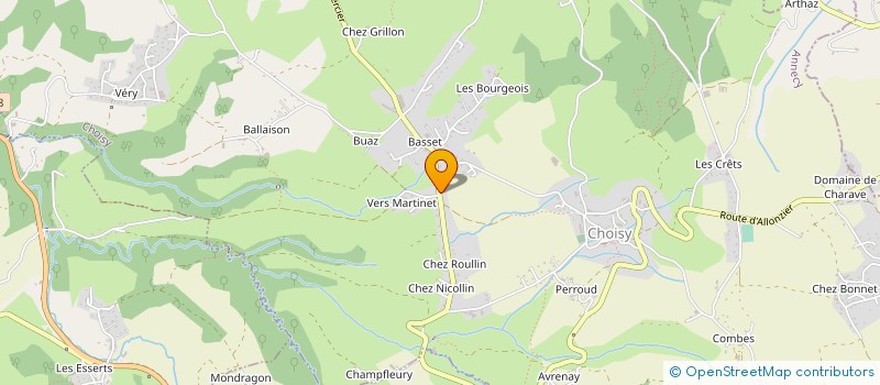 localisation de l'entreprise VS BOIS à ALLONZIER-LA-CAILLE
