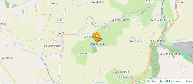 localisation de l'entreprise VS BUSINESS  SENS-DE-BRETAGNE