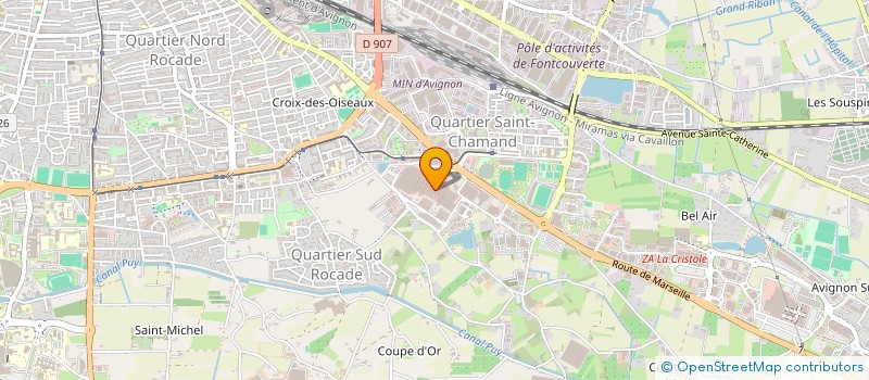 localisation de l'entreprise VS CAFE à AVIGNON