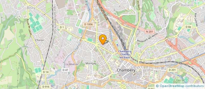 localisation de l'entreprise VS CHAMBERY  CHAMBERY