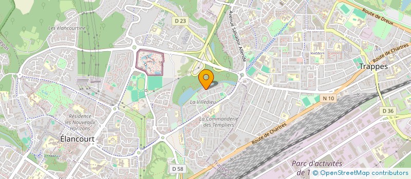 localisation de l'entreprise VS CONSEIL  ELANCOURT