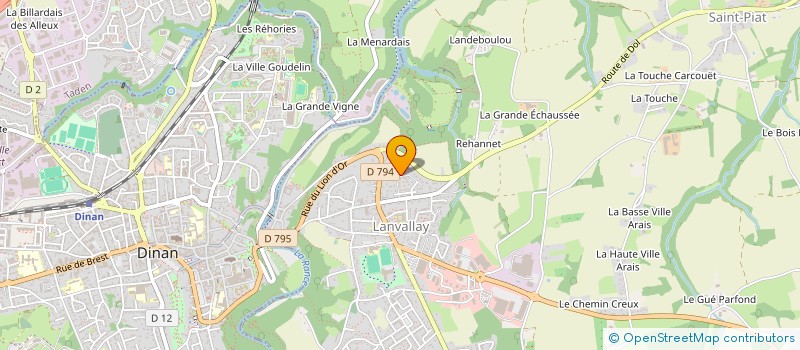 localisation de l'entreprise VS CONSEIL ET FORMATION  LANVALLAY