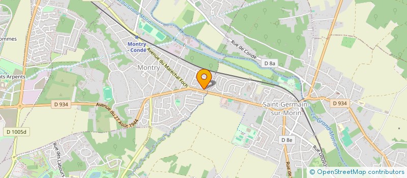 localisation de l'entreprise VS CONSULTING  MONTRY