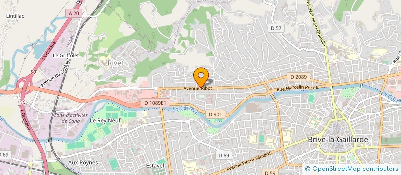 localisation de l'entreprise VS FERMETURES  NOAILHAC