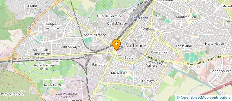 localisation de l'entreprise VS-GROUPE à NARBONNE