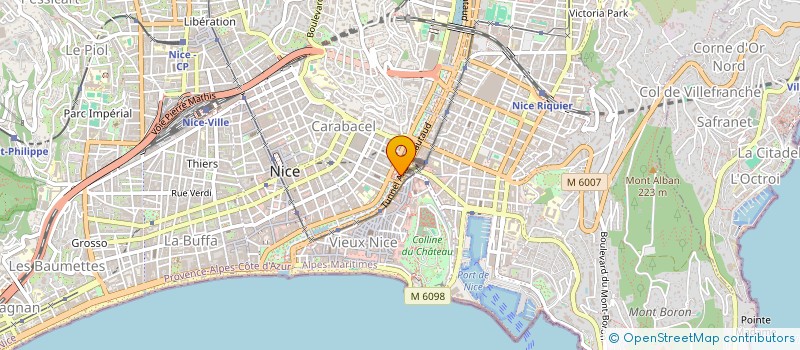 localisation de l'entreprise VS HOLDING  NICE