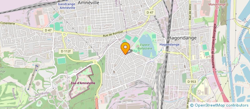 localisation de l'entreprise VS HYDRAULIQUE  HAGONDANGE