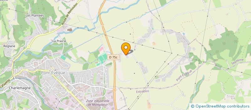 localisation de l'entreprise VS IMMO 38  PONT-EVEQUE