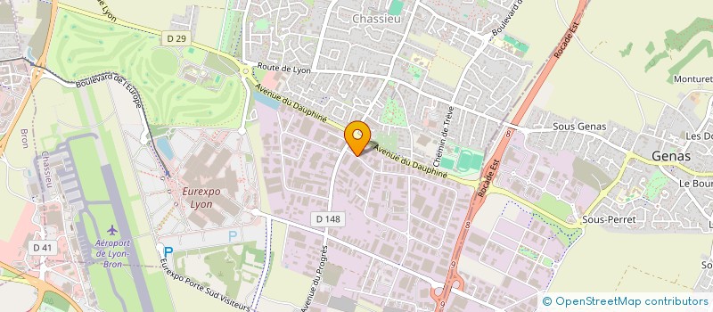 localisation de l'entreprise VS IMMO  CHASSIEU