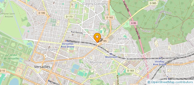 localisation de l'entreprise VS INVEST à VERSAILLES