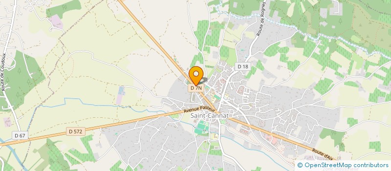 localisation de l'entreprise VS INVEST  SAINT-CANNAT