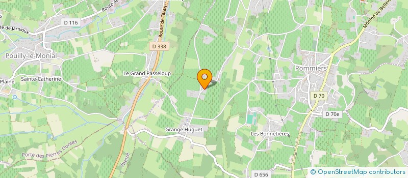 localisation de l'entreprise VS INVESTISSEMENTS à POMMIERS