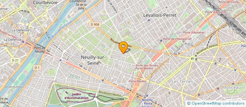 localisation de l'entreprise VS LEGAL SERVICES à NEUILLY-SUR-SEINE