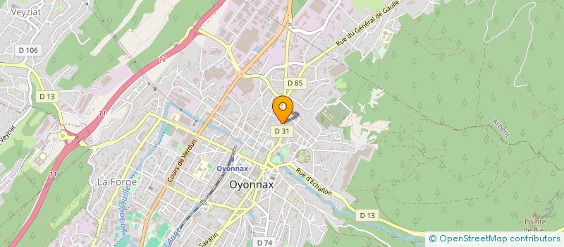 localisation de l'entreprise VS LUXURY à OYONNAX