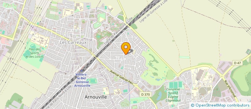 localisation de l'entreprise VS MANAGEMENT à GONESSE