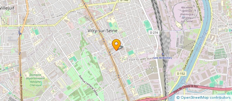 localisation de l'entreprise VS MANAGEMENT à VITRY-SUR-SEINE