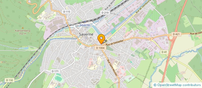 localisation de l'entreprise VS MARECHALERIE  SAVERNE