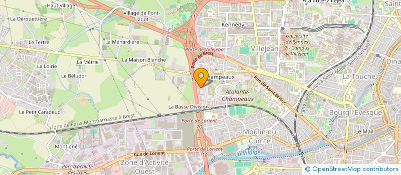 localisation de l'entreprise VS MATISSE-CARENTOIR à RENNES