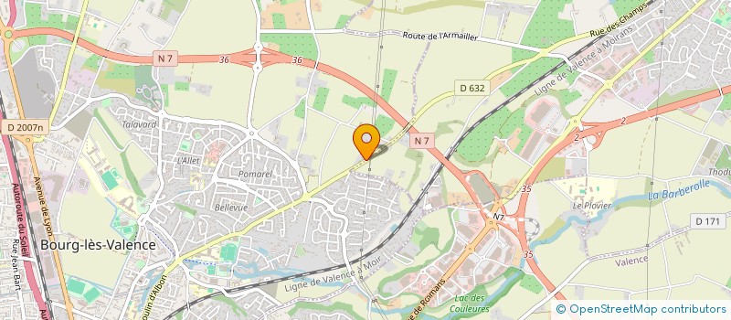 localisation de l'entreprise VS MOTOR à BOURG-LES-VALENCE