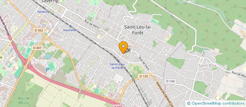 localisation de l'entreprise VS PETIT MARCHE  SAINT-LEU-LA-FORET