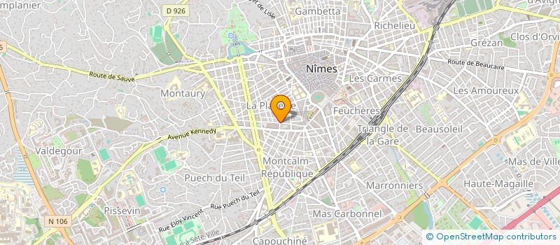 localisation de l'entreprise VS PRESTIGE  NIMES