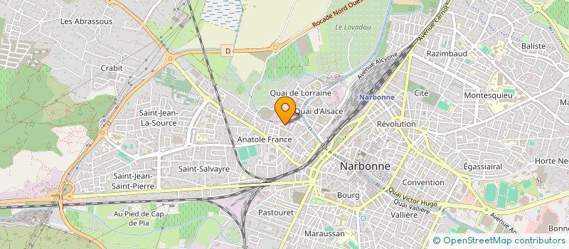 localisation de l'entreprise VS PROTHESE à NARBONNE