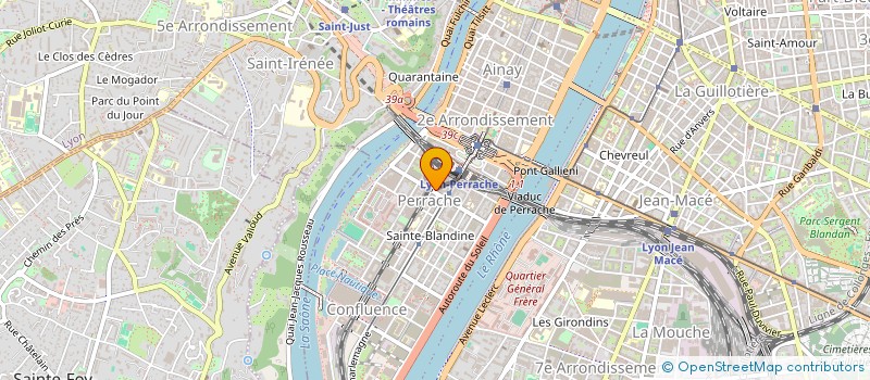 localisation de l'entreprise VS TRUST à LYON