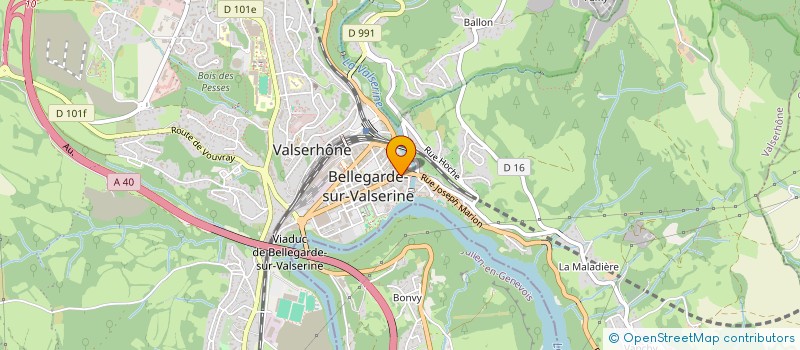 localisation de l'entreprise VS2 à VALSERHONE
