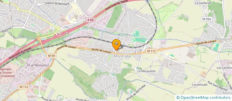 localisation de l'entreprise VS3M  TOULOUSE