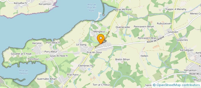 localisation de l'entreprise VSA  LOGONNA-DAOULAS