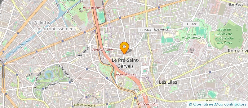 localisation de l'entreprise VSA à LE PRE-SAINT-GERVAIS