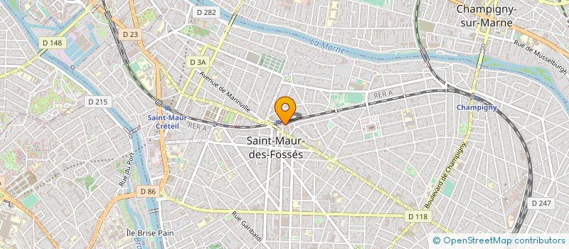 localisation de l'entreprise VSA COCCI SAINT MAUR à SAINT-MAUR-DES-FOSSES