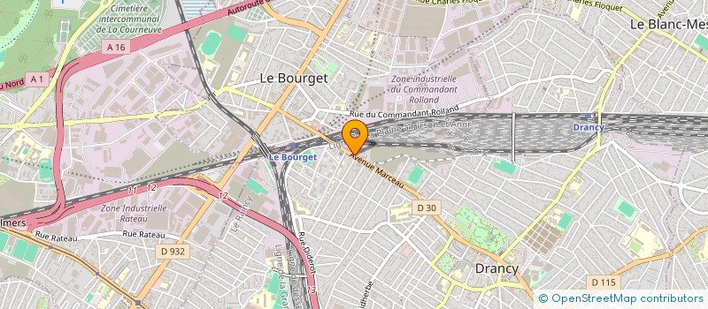 localisation de l'entreprise VSA ENTREPRISE à DRANCY