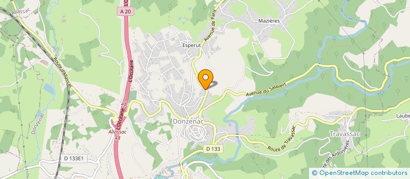localisation de l'entreprise VSA HOLDING à DONZENAC
