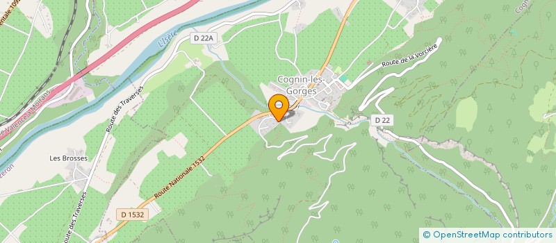 localisation de l'entreprise VSA PRESTIGE IMMOBILIER  COGNIN-LES-GORGES