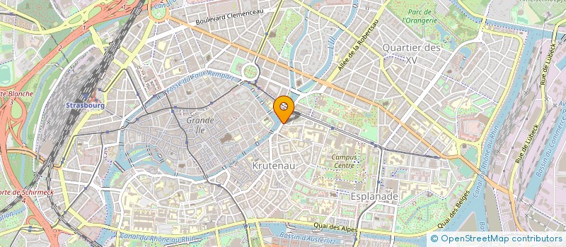 localisation de l'entreprise VSB à STRASBOURG