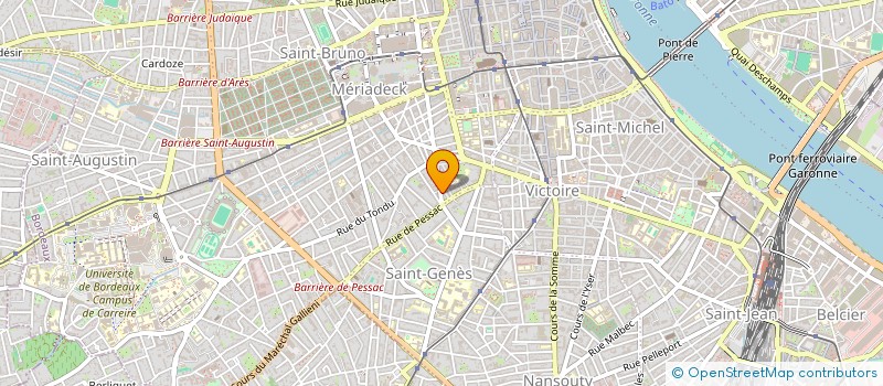 localisation de l'entreprise VSB  BORDEAUX