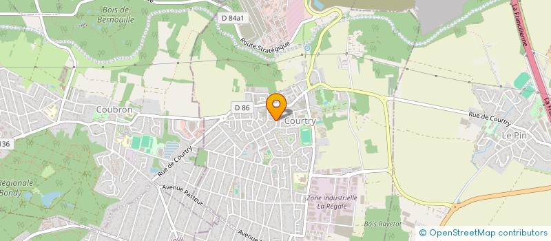 localisation de l'entreprise VSB & CO  COURTRY