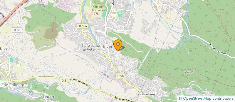localisation de l'entreprise VSB ENDURANCE à GARDANNE