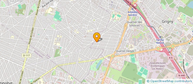localisation de l'entreprise VSB-GRIGNY à VIRY-CHATILLON