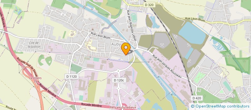 localisation de l'entreprise VSB RENOVATION à AUBY