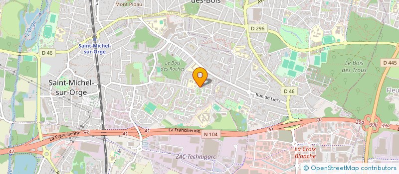 localisation de l'entreprise VSC ELEC à SAINT-MICHEL-SUR-ORGE