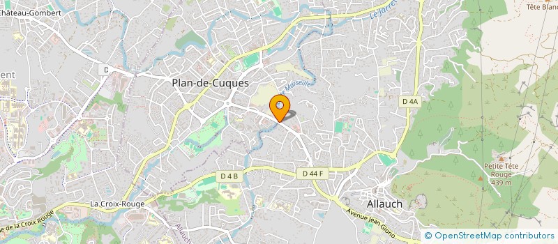 localisation de l'entreprise VSCOMPANY  ALLAUCH